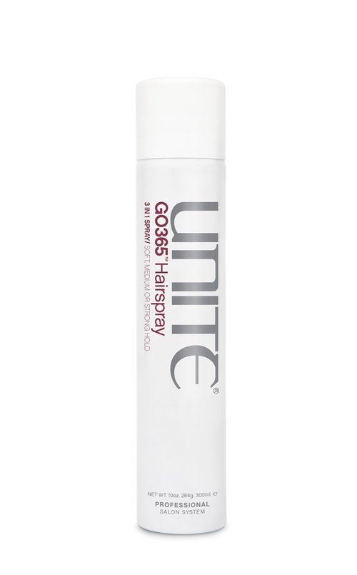 UNITE Hair GO365 Hairspray - 3-in-1 Adjustable Styling Spray for Flexible to Strong Hold - 10 Oz