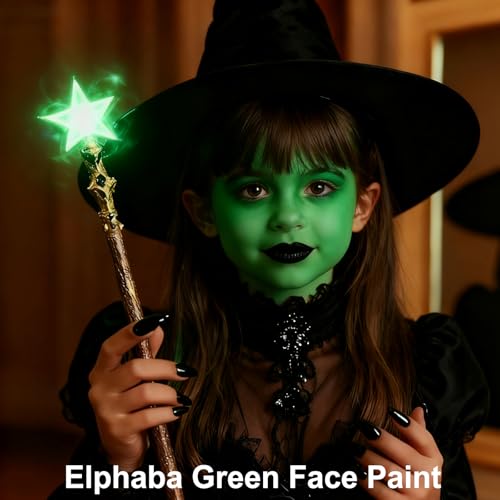 Witch Makeup Kit - Green Face Paint, SFX Costume & Halloween Special Effects - Variation of THIS listing