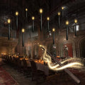 Black 12pcs Flameless Floating Candles with Wand Remote - Halloween & Christmas Decor