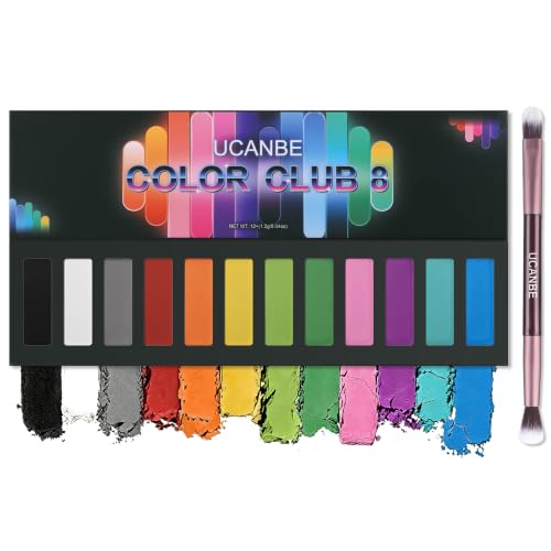 Colorful Eyeshadow Palette with 12 Vibrant Shades - Variation 08