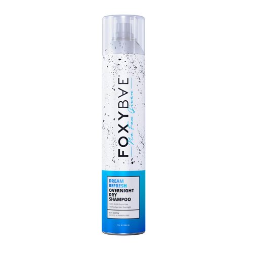 FoxyBae Overnight Dry Shampoo Spray - Biotin & Charcoal Formula for Oil Control - 7 fl oz