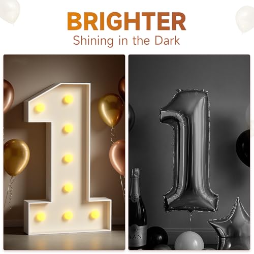 Giant 3FT Light Up Marquee Letter R - DIY Wedding & Party Decor
