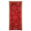 Qilmy Christmas Snowflakes Door Cover - Washable 32x79 Inch Holiday Front Door Decor (Variation of THIS listing: 79"L x 32"W)