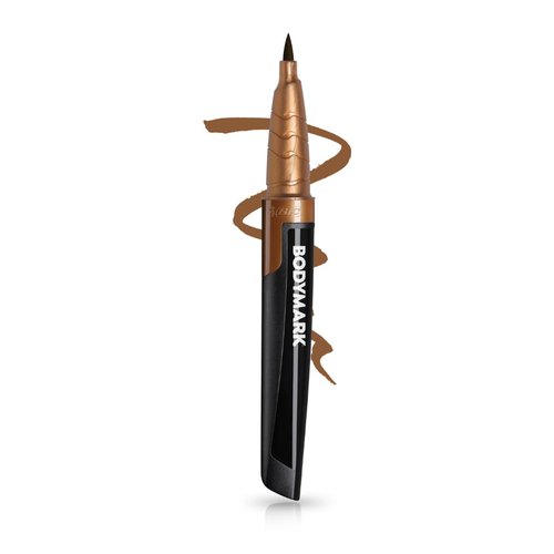 BIC BodyMark Freckle Pen - Soft Brush Tip for Natural Look | Dark Brown, Cosmetic Quality