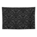 VUMIVI Victorian Gothic Floral Damask Tapestry Wall Hanging - Halloween 17 Variation, W90xL60in