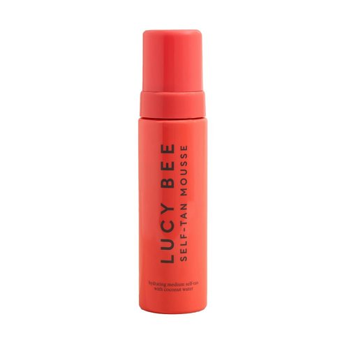 Lucy Bee Self Tan Mousse - Customizable Medium Tanning Foam for Natural Glow | Quick-Drying, 6.76 fl oz