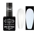 Glow in the Dark Clear Gel Nail Polish - Long Lasting UV/LED Curing - Pack of 1 GP66A