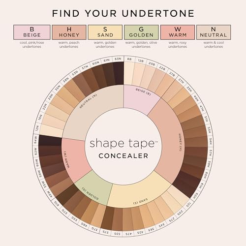 tarte shape tape concealer – Full-Coverage Creaseless Soft Matte Finish, Brightening Under-Eye & Face Makeup, 16hr Longwear, Vegan & Cruelty-Free, full size, 22N light neutral