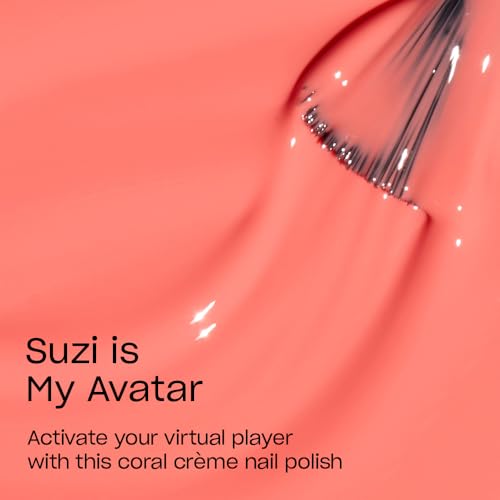 OPI Nail Lacquer - Suzi Is My Avatar Opaque Light Pink, Long Lasting & Chip-Resistant