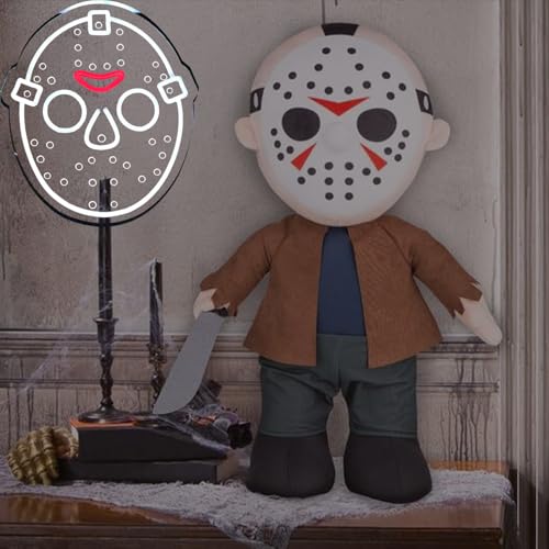 Horror Figure Neon Sign - Dimmable LED Wall Light with USB Power - S-jv Variation