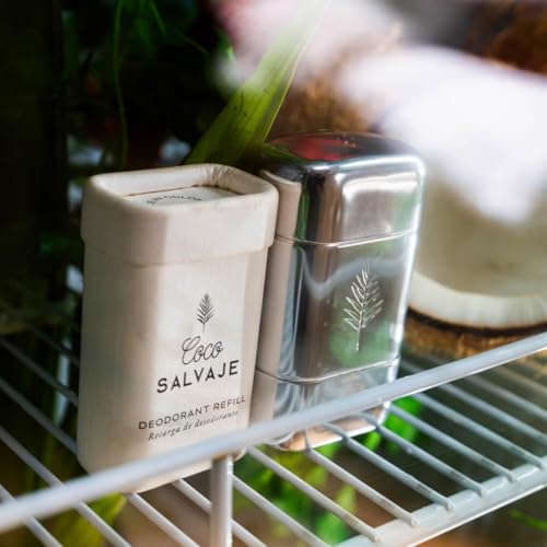 Reusable Aluminum Deodorant Case - Eco-Friendly, Travel-Ready, Zero Waste