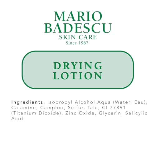 Mario Badescu Drying Lotion & Acne Facial Cleanser Bundle | Blemish Spot Treatment & Oil-Free Face Wash with Salicylic Acid & Aloe Vera | Clears Surface Blemishes & Deep Cleans Pores