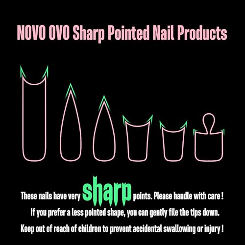 Short Sharp Square Toe Nail Tips with Moon Curve, French White & Berry Pink Set