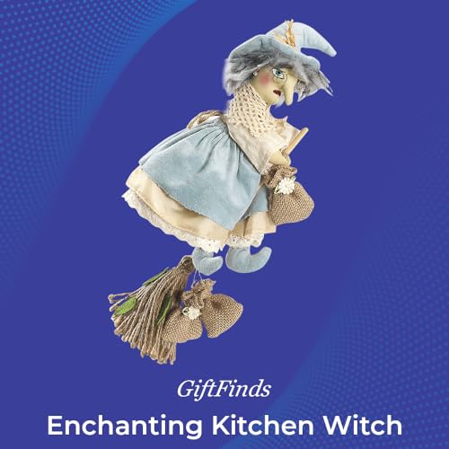 Kitchen Witch Decor - Good Luck Cooking Doll for Kitchen, 13 Inch