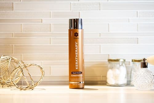 KERATHERAPY Keratin Infusion Repair Conditioner - 10.1 fl. oz. | Revitalize Dry, Damaged Hair with Caviar Extract & Argan Oil