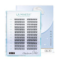 Eyelash Clusters Plus 17-C Wispy Natural Look 144 Pcs - La Maesii