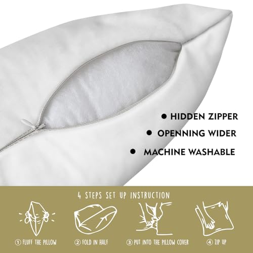 Winter Snowman Lumbar Pillow Cover 12x20 - Home Decor Throw Pillow
