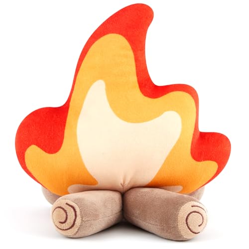 Campfire Plush Toy - Fake Fire Firewood Pillow for Decorations & Gifts - Variation 1