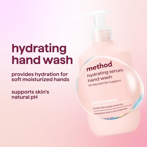 Method Hydrating Hand Wash Serum - Pure Peace, 10 fl oz, Pack of 3