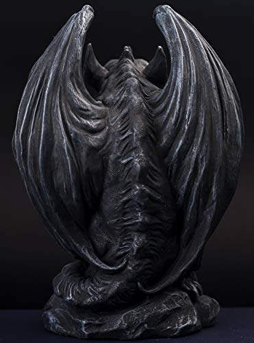 9-Inch Winged Gargoyle Statue Home Decor Halloween Figurine - Gothic Gothic Protector