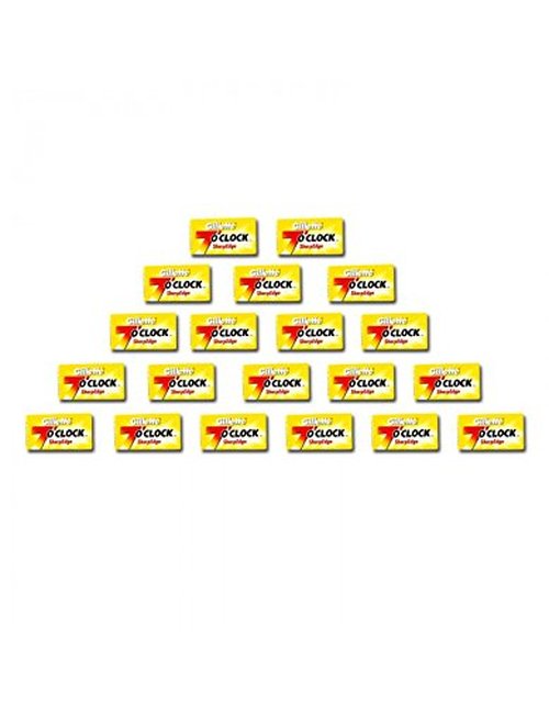 BIC Chrome Platinum Double Edge Safety Razor Disposable Single Blades (100 Pack)