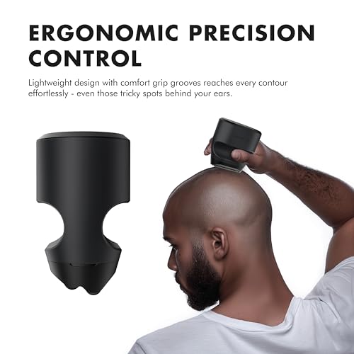 Aberlite Touch 2 Foil Head Shaver for Bald Men - Black, Waterproof, USB-C