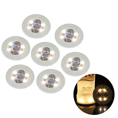 LED Bottle Lights for Wine & Liquor Decor - Warm White Variation