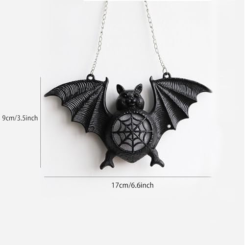 Halloween 3D Lighted Bat Decor - Indoor Hanging Window Ornament