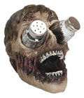 Gory Zombie Head Salt and Pepper Shaker Set Halloween Decor 5.5"