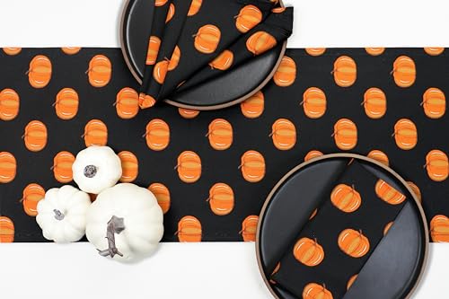 Halloween Pumpkin Table Runner 13x72 Inch - Fall Autumn Decor - PurpleEssences