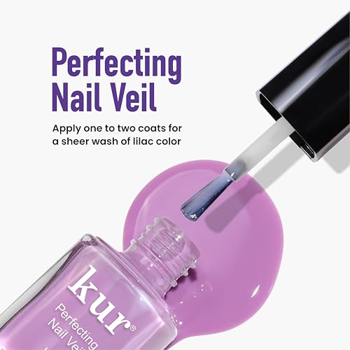 Violet Vibes Nail Polish Set - 5-Minute Manicure & Cuticle Hydration