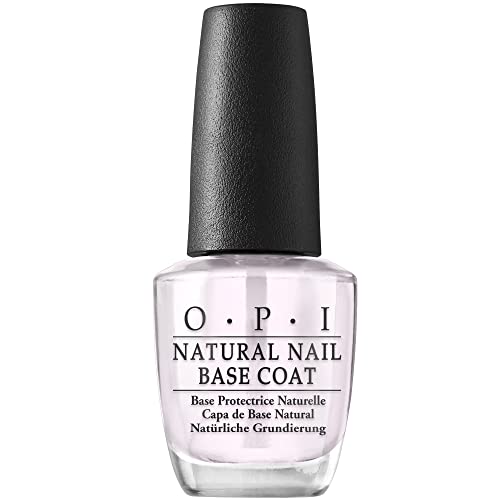 OPI Nail Polish Top and Base Coat - High-Gloss Protective Shine 0.5 Fl Oz