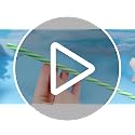 Reusable Plastic Straws Bulk - Green & White Stripe, 50 Pack