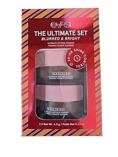 Blurring & Brightening Setting Powder Duo - Shine Control, Long-Lasting