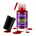 Red Tooth Paint - Temporary Blood Red FX Makeup for Halloween & Cosplay - Fast Dry & Safe - Variation: Red