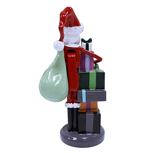 6-Inch Jack Skellington Nutcracker - Halloween & Christmas Collector Decor