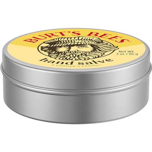 Burt's Bees 100% Natural Beeswax Hand Salve,3 Oz (Package May Vary),(Pack of 2)