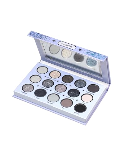 Celestial Chic Eyeshadow Palette - 15 Pigmented Matte & Shimmer Shades - Vegan Cruelty-Free