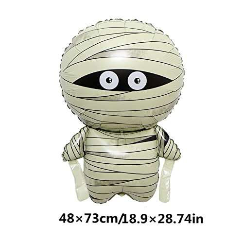 Halloween Foil Mummy Balloons - Large Party Decorations 2 Pieces