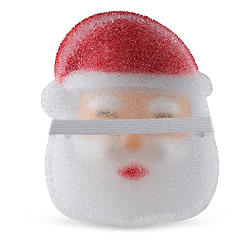 Santa Claus Porch Light Cover Set - 12 Inch Christmas Holiday Decoration, 2 Pack