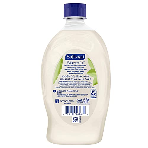 Moisturizing Hand Soap Refill with Aloe Vera - 32 oz Gentle Formula