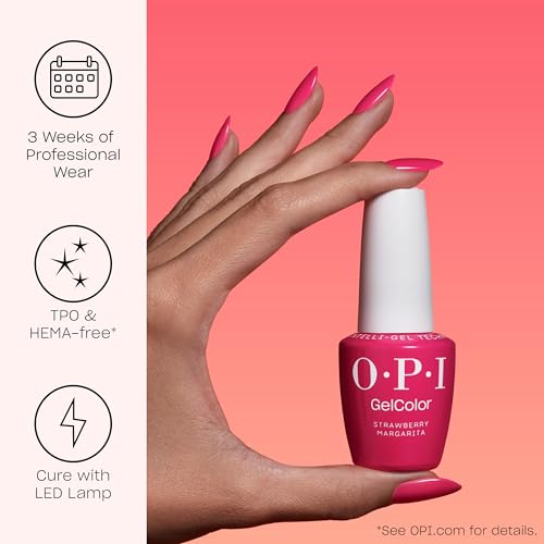 OPI GelColor LED Cure Gel Nail Polish - Passion Sheer Soft Pink & Purple