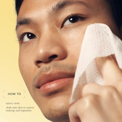 Facial Cleansing Cloths - Makeup Remover & Skin Cleaner, 30 Count