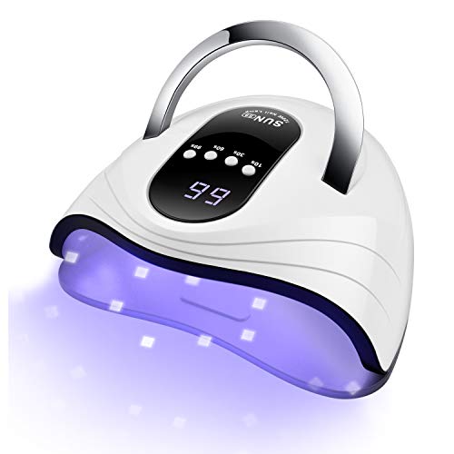 Sunrich UV Gel Nail Lamp 120W LED Nail Dryer - White