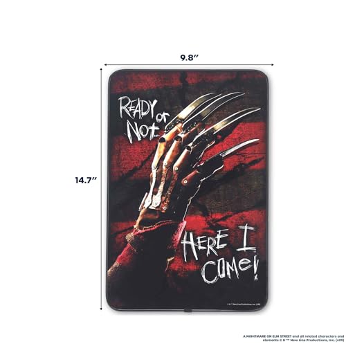 Nightmare On Elm Street Wall Decor Ready Or Not Red Gray Wood Sign Horror