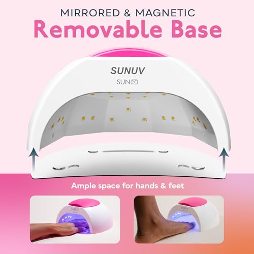 UV LED Nail Lamp for Gel Nails - Professional Hand & Pedicure Light