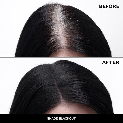 Root Touch-Up Spray for Gray Coverage, Waterproof & Sweat-Resistant - Black Hair, 2 oz