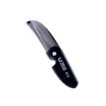 ZEUS Folding Mustache Comb for Men, Handmade Saw-Cut Pocket Comb for Men’s Beard & Moustache Grooming, Compact & Travel Friendly (Black) K13