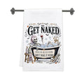 Halloween Skeleton Kitchen Towel - Holiday Bathroom Decor - 23.6x13.8 Inches