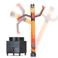 6ft Pumpkin Turkey Inflatable Tube Dancing Man with Blower - Thanksgiving Day Decoration